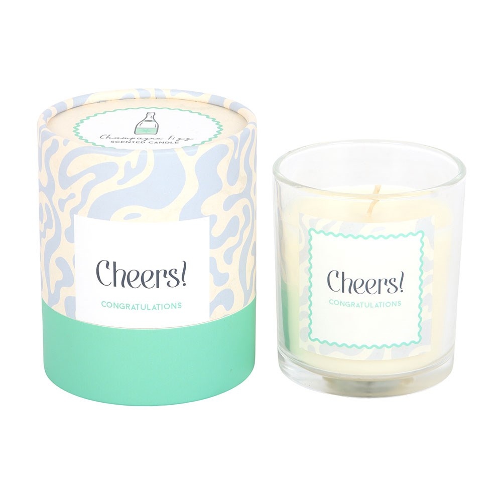 Something Different - Cheers Congratulations Champagne Fizz Bougie Parfumée - Multicolore